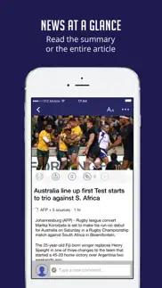 rugby.net six nations news iPhone Captures Décran 3