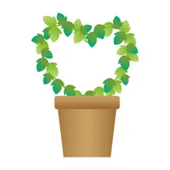 cute foliage plant logo, reviews