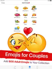 adult emoji for lovers iPad Captures Décran 1