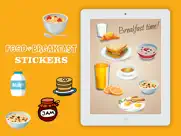 food and breakfast stickers ipad images 1