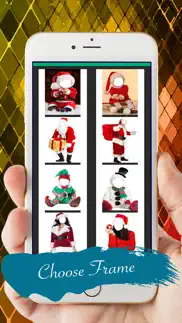 christmas santa photo montage iphone images 3