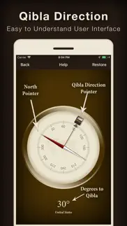 qibla compass (kaaba locator) iphone images 3