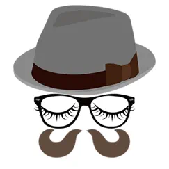 stylish hat and glasses logo, reviews