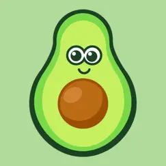 avocado stickers for imessage logo, reviews