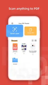easypdfreader-pdf viewer iPhone Captures Décran 1