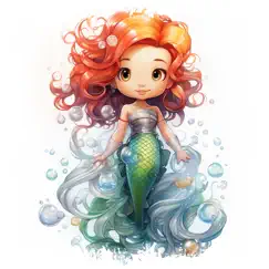 lovely mermaids logo, reviews