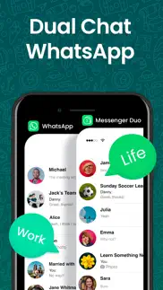 messenger duo for whatsapp айфон картинки 1