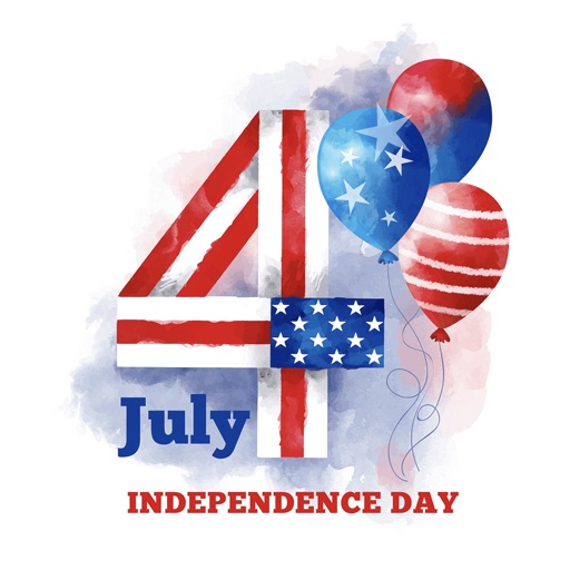 4th of July - Watercolor Pack app reviews download