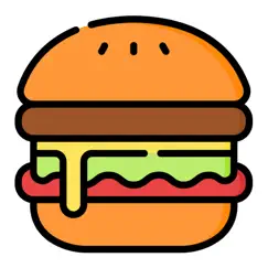 burger stickers logo, reviews