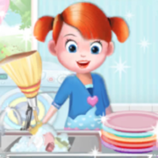 Girl Doll House Cleaning Games app reviews download