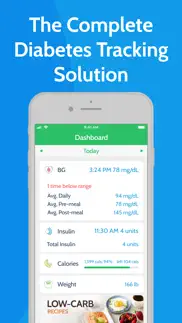 diabetes tracker by mynetdiary iphone images 2
