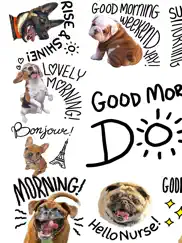 good morning dogs stickers ipad images 1