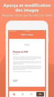 convertisseur photos en pdf iPhone Captures Décran 2