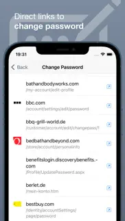 passwords inspector iPhone Captures Décran 4