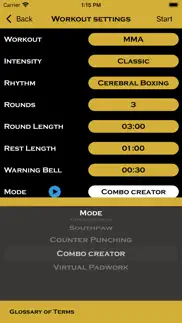 precision boxing coach pro iphone resimleri 2