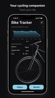 biketracker - gps recorder iPhone Captures Décran 1