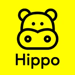 hippo - random live video chat logo, reviews