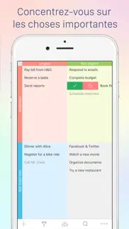 focus matrix – task manager iPhone Captures Décran 1