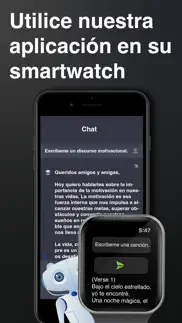 ia chat chatbot ai en español iphone capturas de pantalla 4