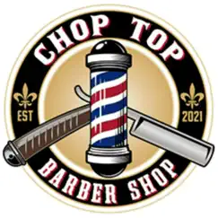 chop top barbershop logo, reviews