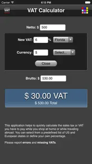 VAT Calculator iphone bilder 1