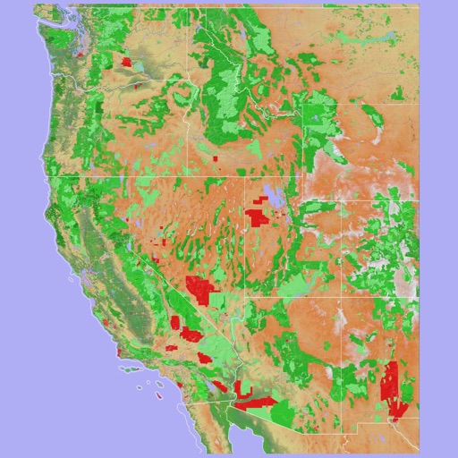 Scenic Map Western USA app reviews download