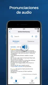 oxford dictionary iphone capturas de pantalla 4
