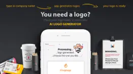 ai logo generator - easy logo iphone resimleri 1