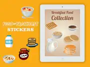 food and breakfast stickers ipad images 2