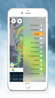 ventusky: cartes météo & radar iPhone Captures Décran 4