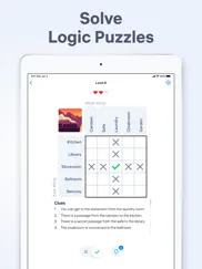 logic puzzles - clue game ipad images 2