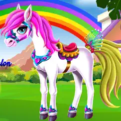 cute pony mane braiding salon logo, reviews