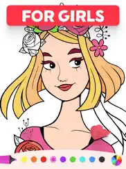 coloring book for girls kids 5 ipad images 4