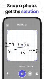 mathmaster: math solver & help iphone images 1