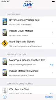 indiana dmv test prep iphone images 1