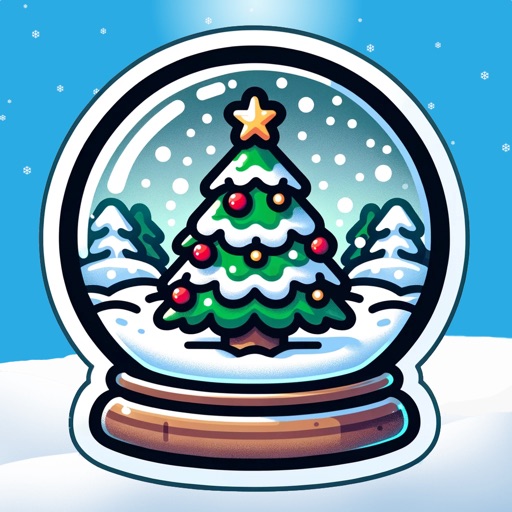 Snowglobe Christmas Stickers app reviews download