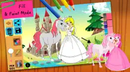 princess fairy tales coloring iphone images 1