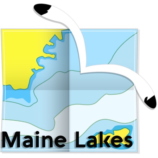 Maine Lakes - GPS fishing maps app reviews download