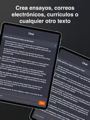 ia chat chatbot ai en español ipad capturas de pantalla 2