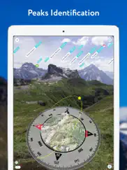 hiking & skiing - peakvisor ipad images 1