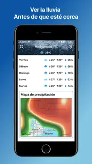 tiempo y clima para ti iphone capturas de pantalla 2