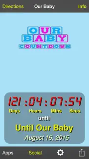 our baby countdown iphone images 1