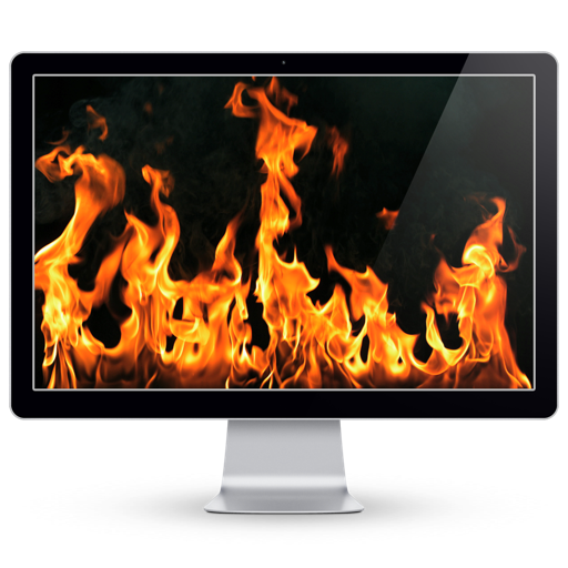 Fireplace Live HD Screensaver app reviews download