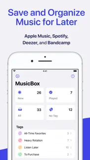 musicbox: save music for later айфон картинки 1