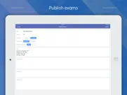 mtestm - an exam creator app iPad Captures Décran 3