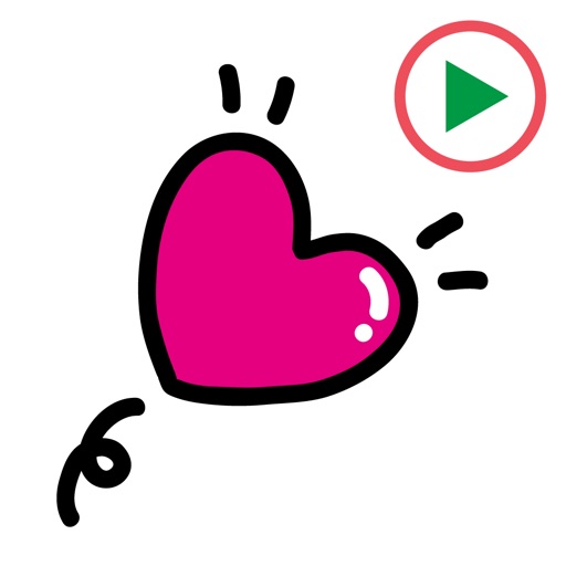 Heart Animation 3 Sticker app reviews download
