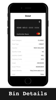 bin checker and card validator iphone images 4