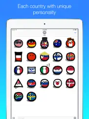 countryball stickers for imessage ipad images 2
