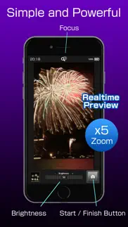 fireworks bulb camera pro iPhone Captures Décran 2