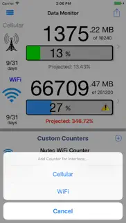 data monitor pro - control data usage in real time айфон картинки 4
